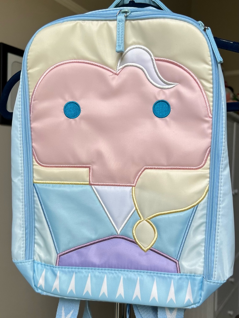 Disney New Kids Pastel Character Backpack - Pink & Light Blue Disney 100